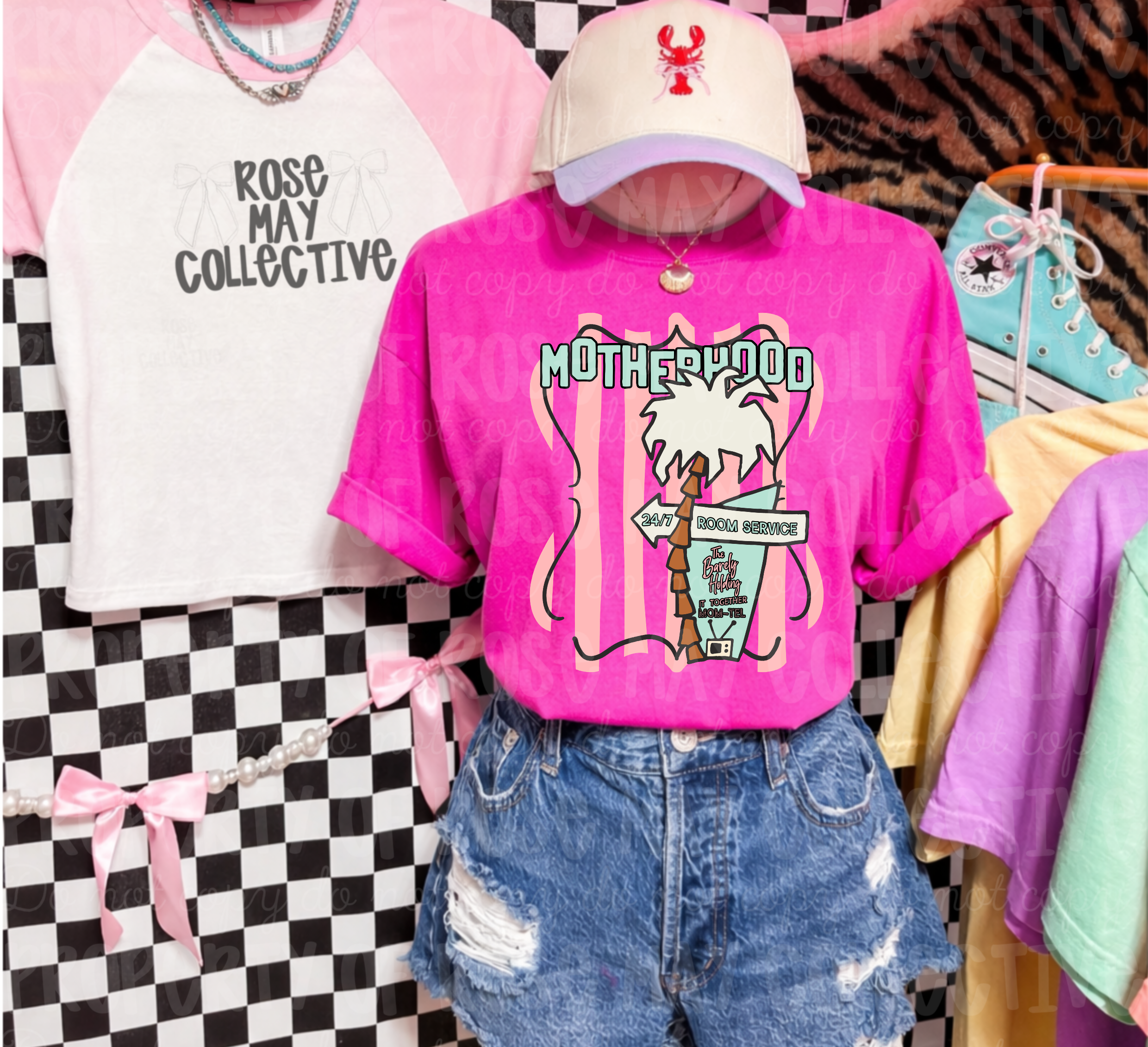 Motherhood hotel graphic tee