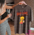 Hot girl pop graphic tee
