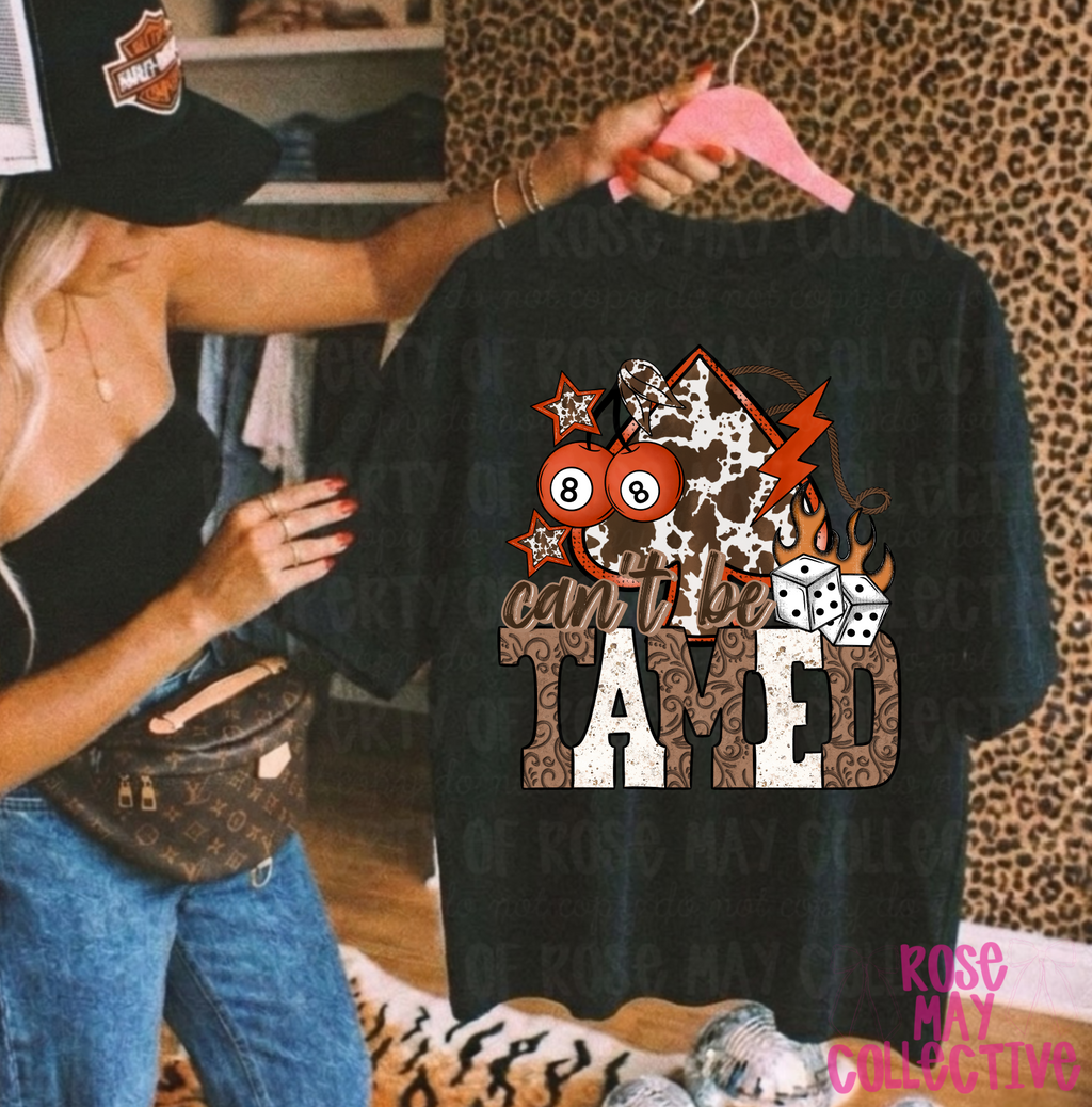 Can’t be tamed graphic tee