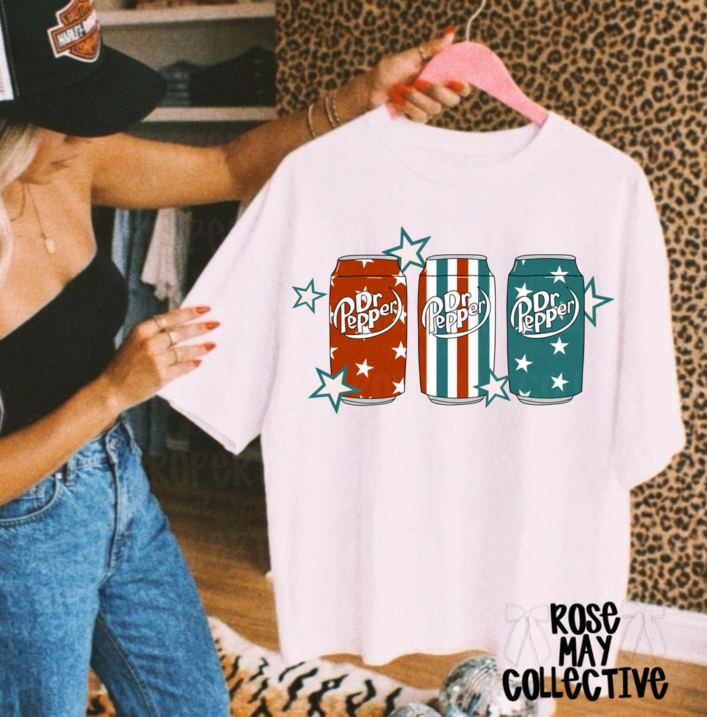 Dr Pepp American graphic tee