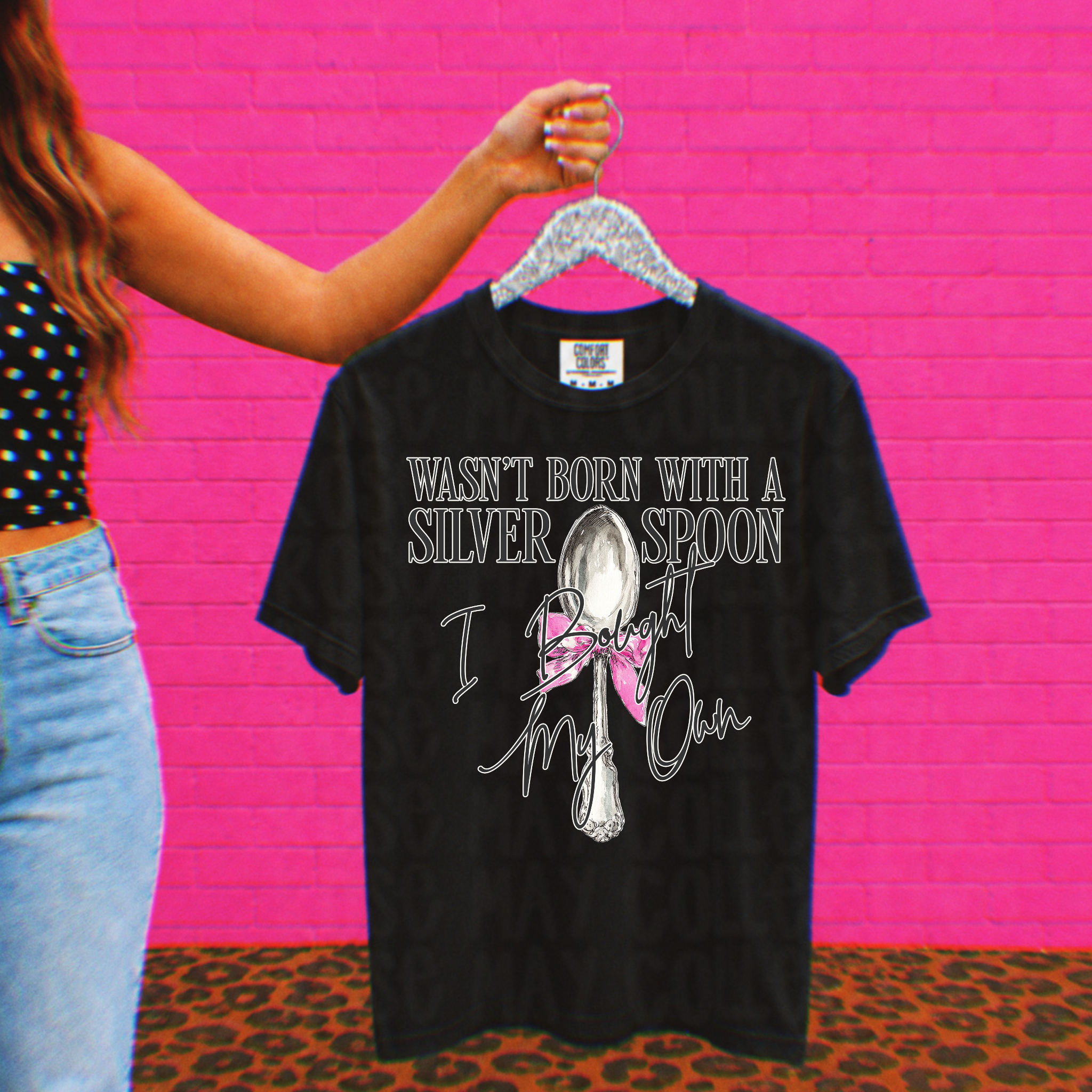 Silver spoon graphic tee