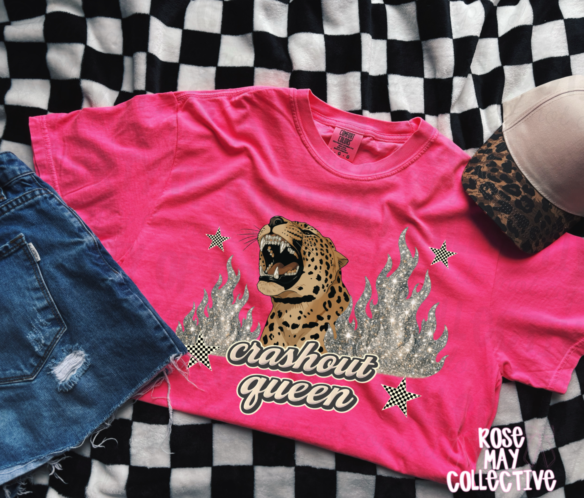 Crashout queen graphic tee
