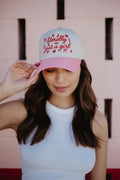 Literally Just A Girl Vintage Trucker Hats