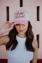 Literally Just A Girl Vintage Trucker Hats