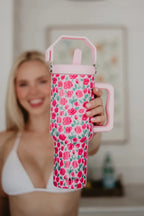 Whimsical Roses Tumbler Cup