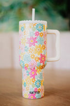 Spring Flowers 38 Oz Tumbler