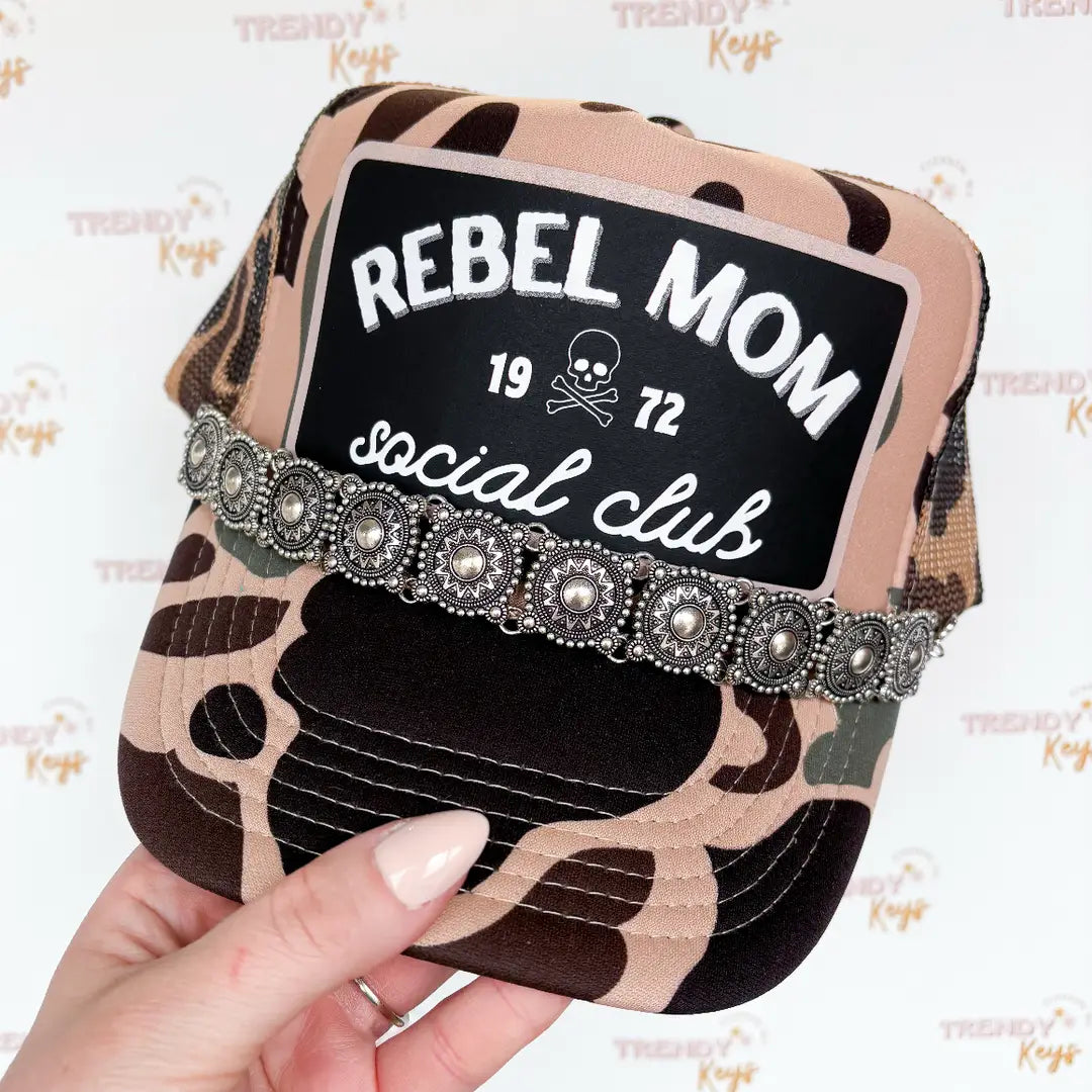 Rebel Mom Social Club Trucker Hat