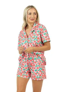 Whimsical Roses Two-Piece Pajamas