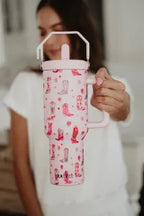 Boots & Roses Tumbler Cup