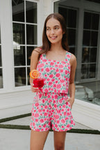 Whimsical Roses Floral Two Piece Set
