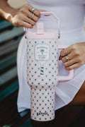 Pickleball Social Club Tumbler with Handle