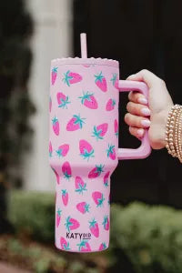 Subtle Strawberry 38 Oz Tumbler
