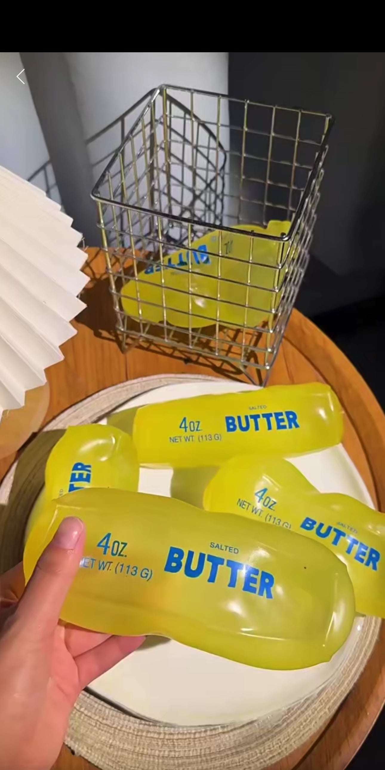 MOLDABLE squishy butter!