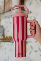 Pink and Wine 38 Oz Cabana Jug Tumbler