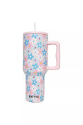 Dainty Florals Pink 38 Oz Tumbler Cup