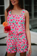 Whimsical Roses Floral Two Piece Set