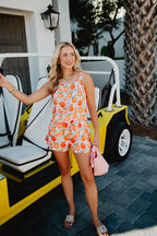 Sweet Oranges Summer Two Piece Set