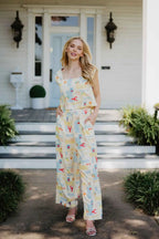 Yellow Italian Summer Two-Piece Set
